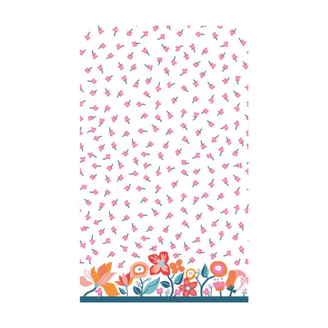 Duni Tischdecke Vibrant Bloom Cel 138x220cm