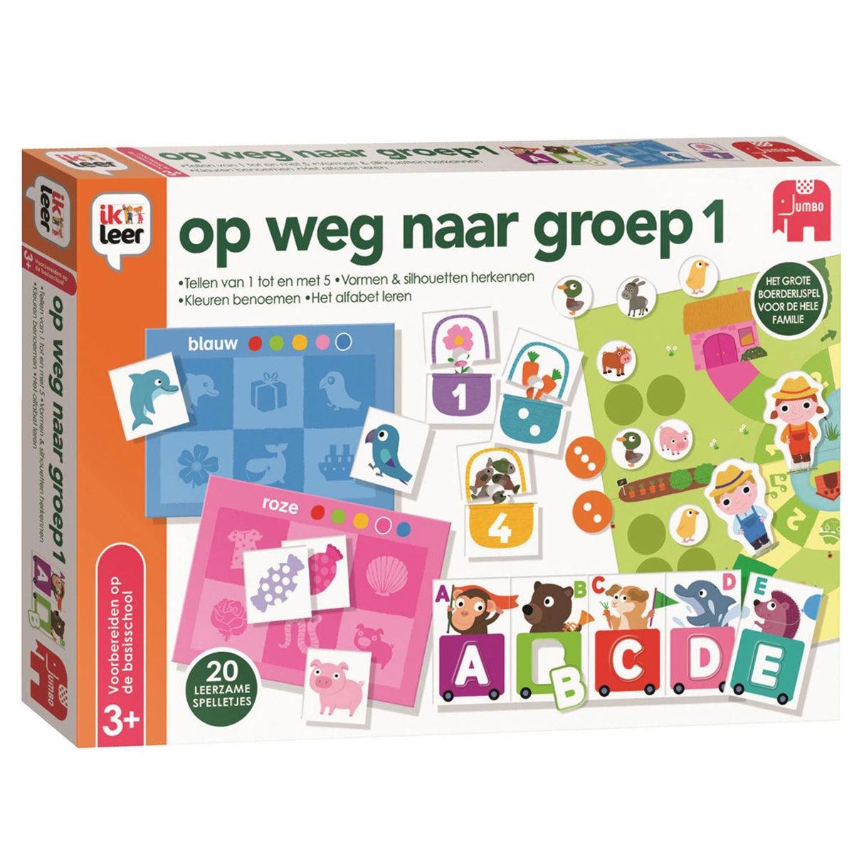 Jumbo ech léiert op mengem Wee fir ze gruppéieren 1 edukativ Spill