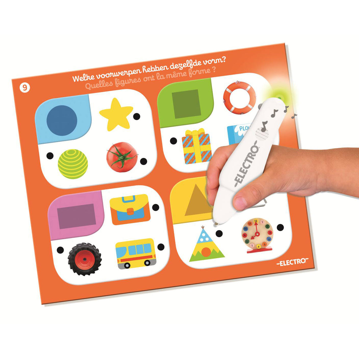 Jumbo Electro WonderPen entdecken Sie Formen und Farben