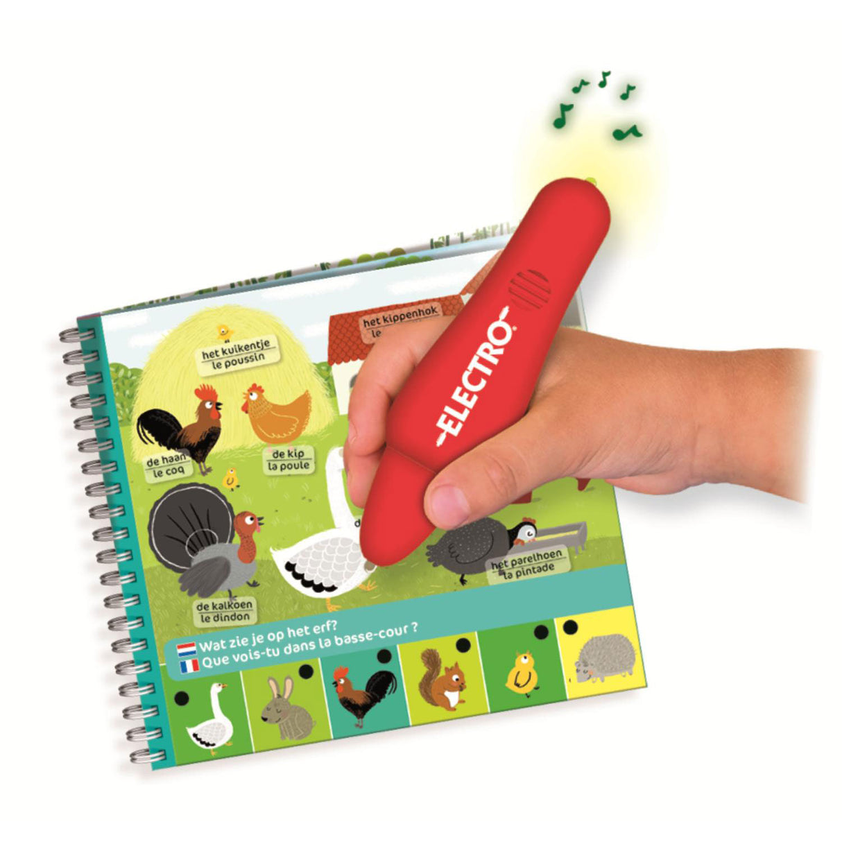 Jumbo Electro Wonderpen Mini Farm Farm Educational Game