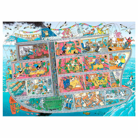 Jan van Haasteren Legpuzzel Cruise Schip, 1000st.