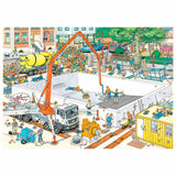 Jumbo jan van haasteren legpuzzel - swimming pool, 1000st.