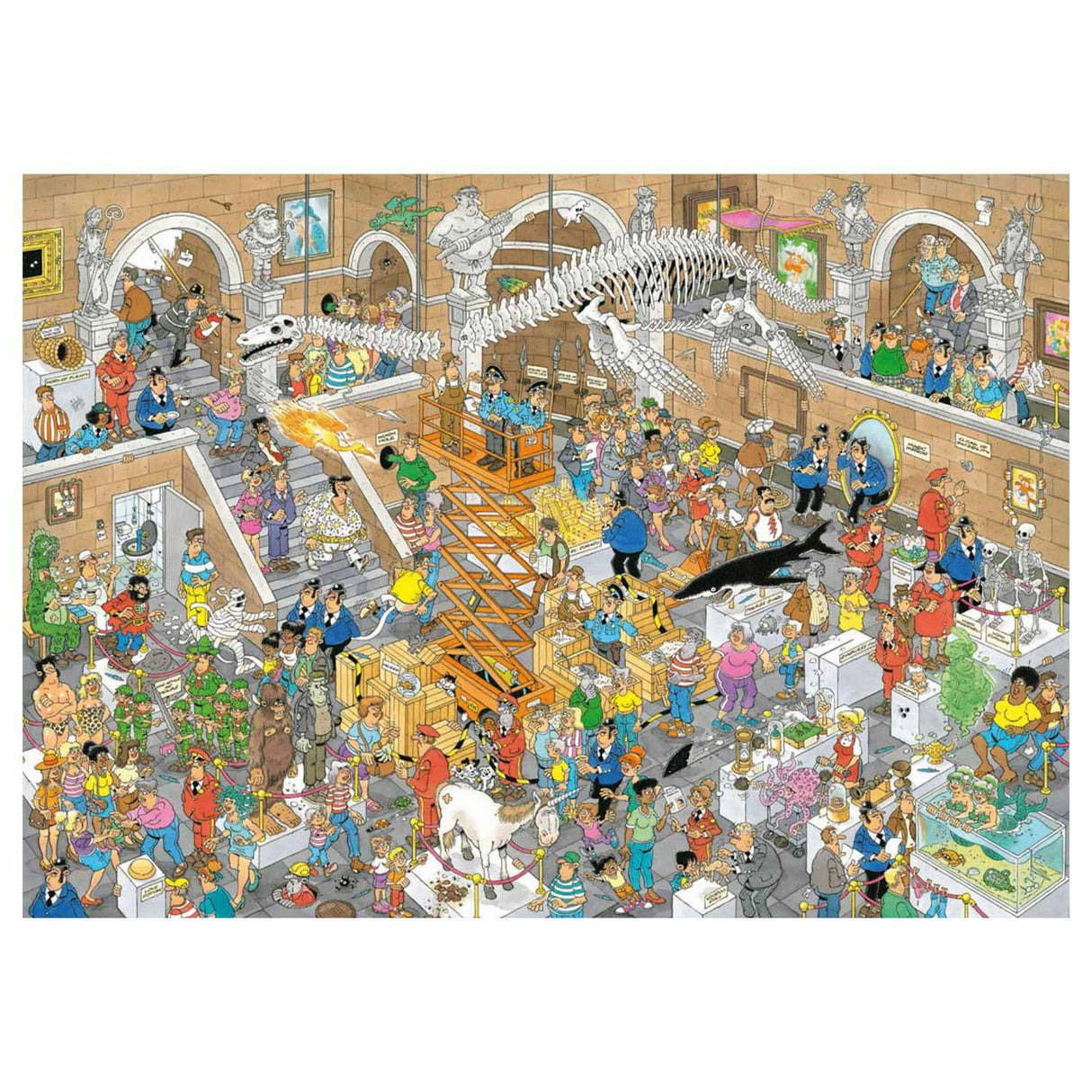 Jan Van Haasteren Pluzzle - Museum, 3000st.