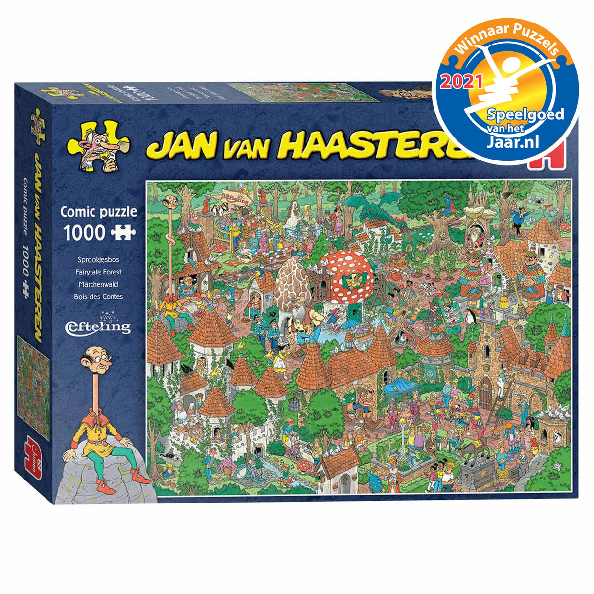 Jumbo Legpuzzel Efteling Sprookjesbos, 1000st.