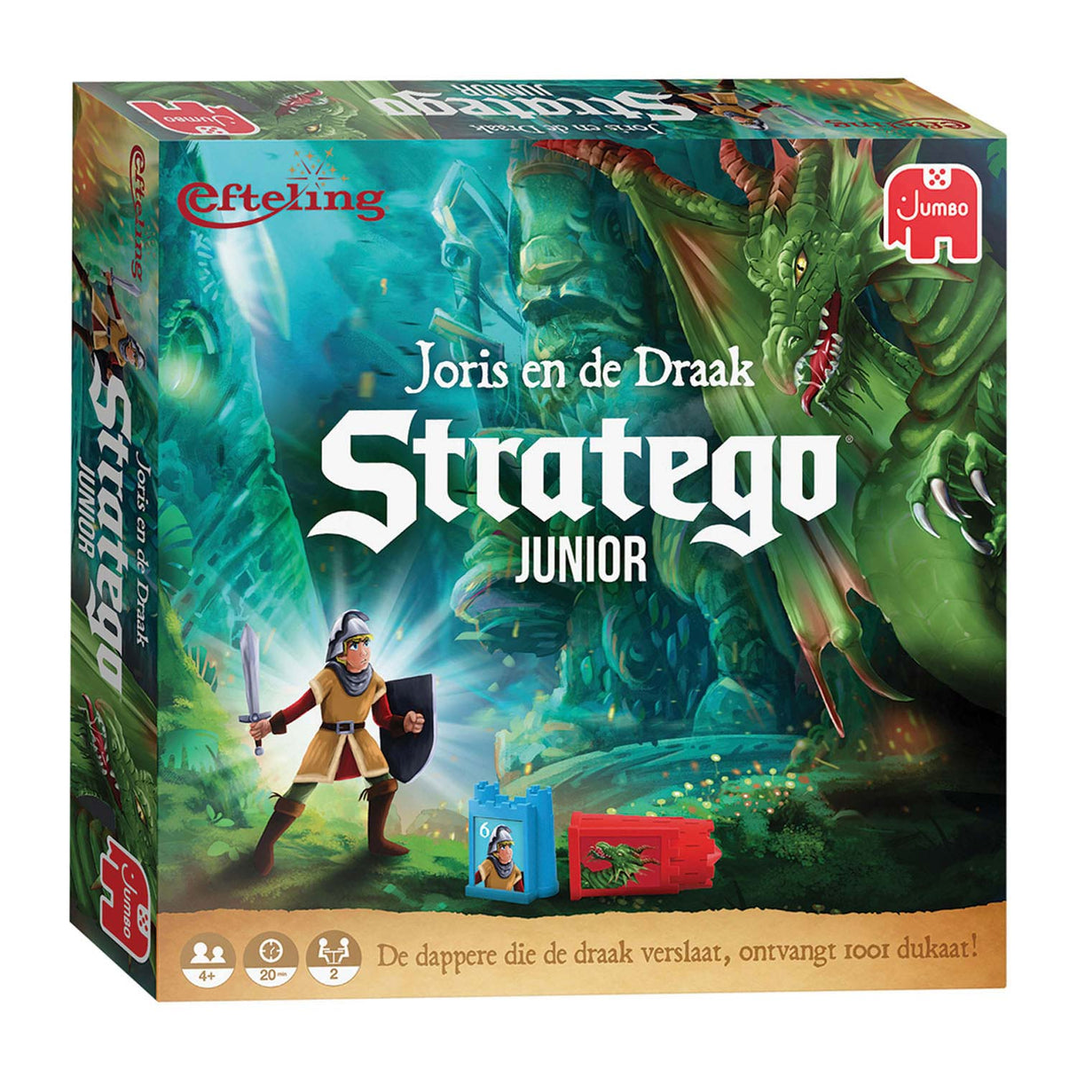 Jumbo Strategon Junior Joris in Dragon Board Game