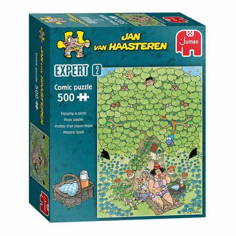 Jan van Haasteren Puzzle Experte 2 – Picknickspaß, 500 Teile.