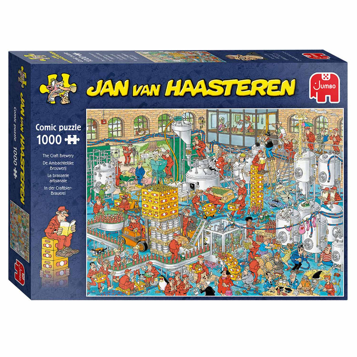 Jan Van Haasteren Pluzzle - The Traditional Brewery, 1000st.