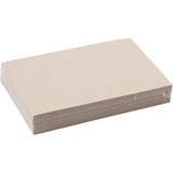 Creativ Company Recyclingkarton, A4, Blatt 210x297 mm, 225 gr, graubraun, 125 Blatt 1 Karton