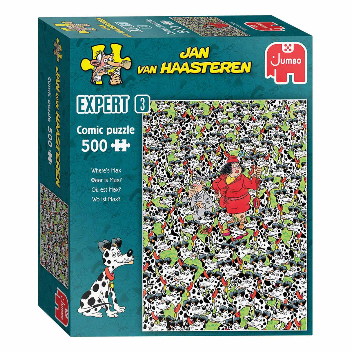 Jan Van Hastesten Jigsaw Puzzle Expert 03 Where's Max?, 500st.