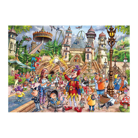 Jumbo war ein mysteriöses Efteling -Puzzle 1000st.