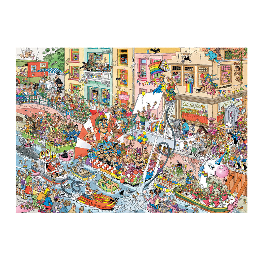 Jan Van Haasteren Jigsaw Puzzle Feiern Sie Stolz!, 1000st.