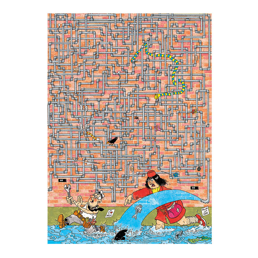 Jan van Haasteren Puzzle-Experte 05 Wo ist das Leck? 500 Stk.