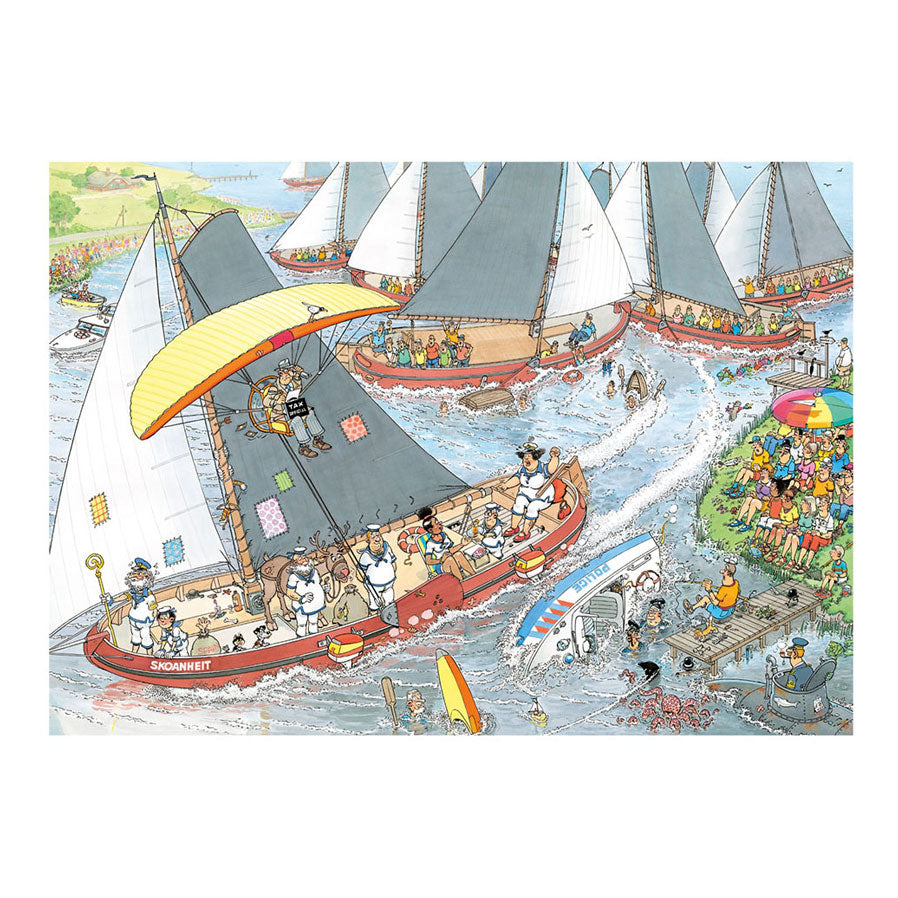 Jan van Haasteren Puzzle - Niederländische Traditionen, 2x1000 Teile.