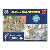Jan van Haasteren Puzzle - Niederländische Traditionen, 2x1000 Teile.