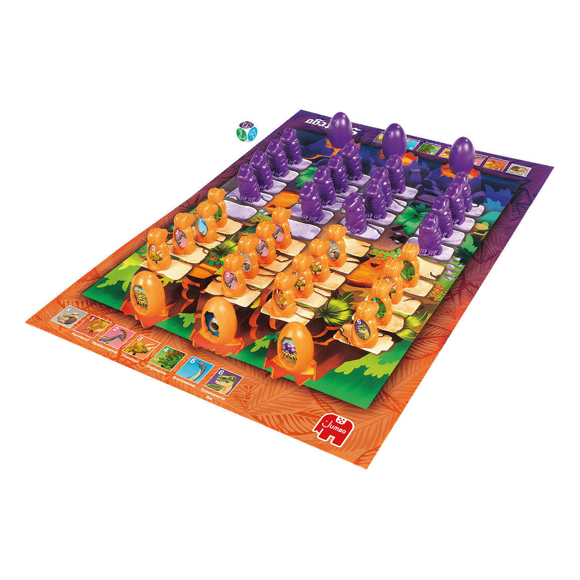 Juego de mesa de Jumbo Stratego Junior Dino