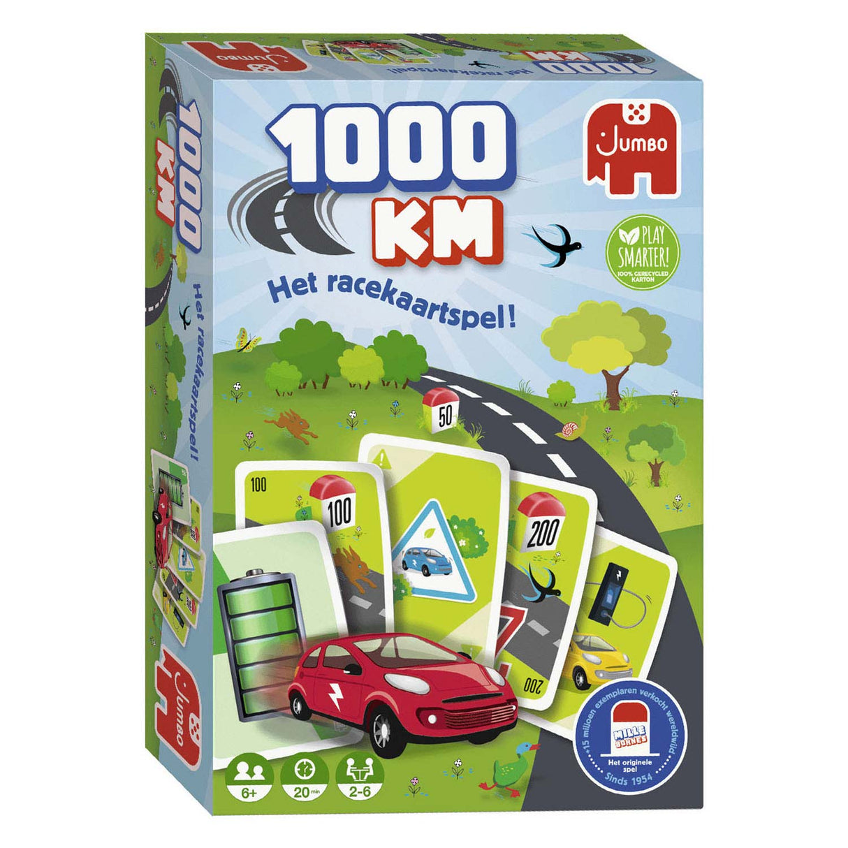 Jumbo 1000 km Kartenspiel