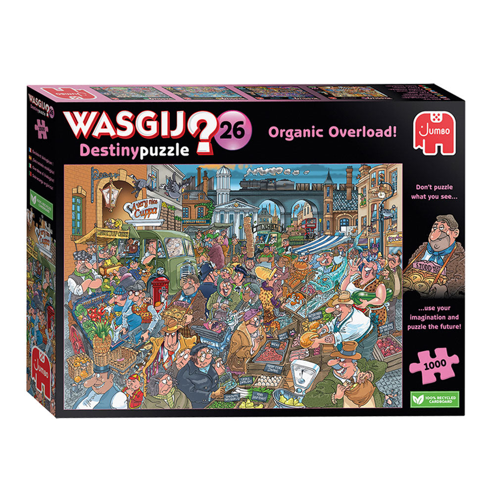 Jumbo Wasgij Destiny 26 Puzzle praskne s bio!, ​​1000st.