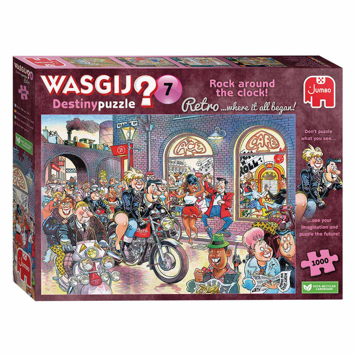 Jumbo Washij Retro Destiny 7 Rock the Clock!, 1000st.