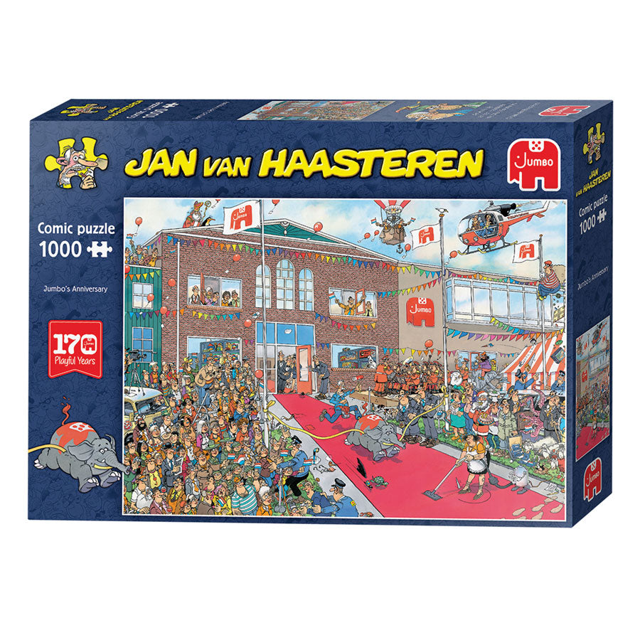 Jan Van Haasteren Legpuzzle 170 lat Jumbileum, 1000st.