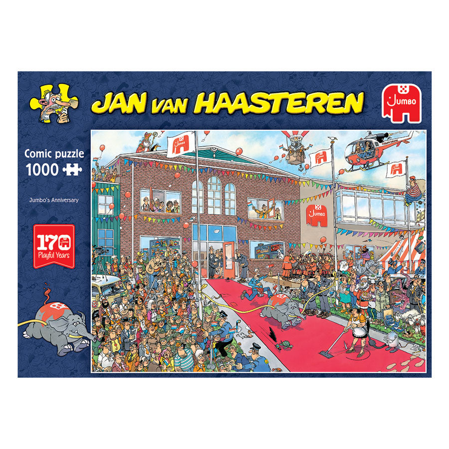 Jan Van Haasteren Legpuzzle 170 lat Jumbileum, 1000st.