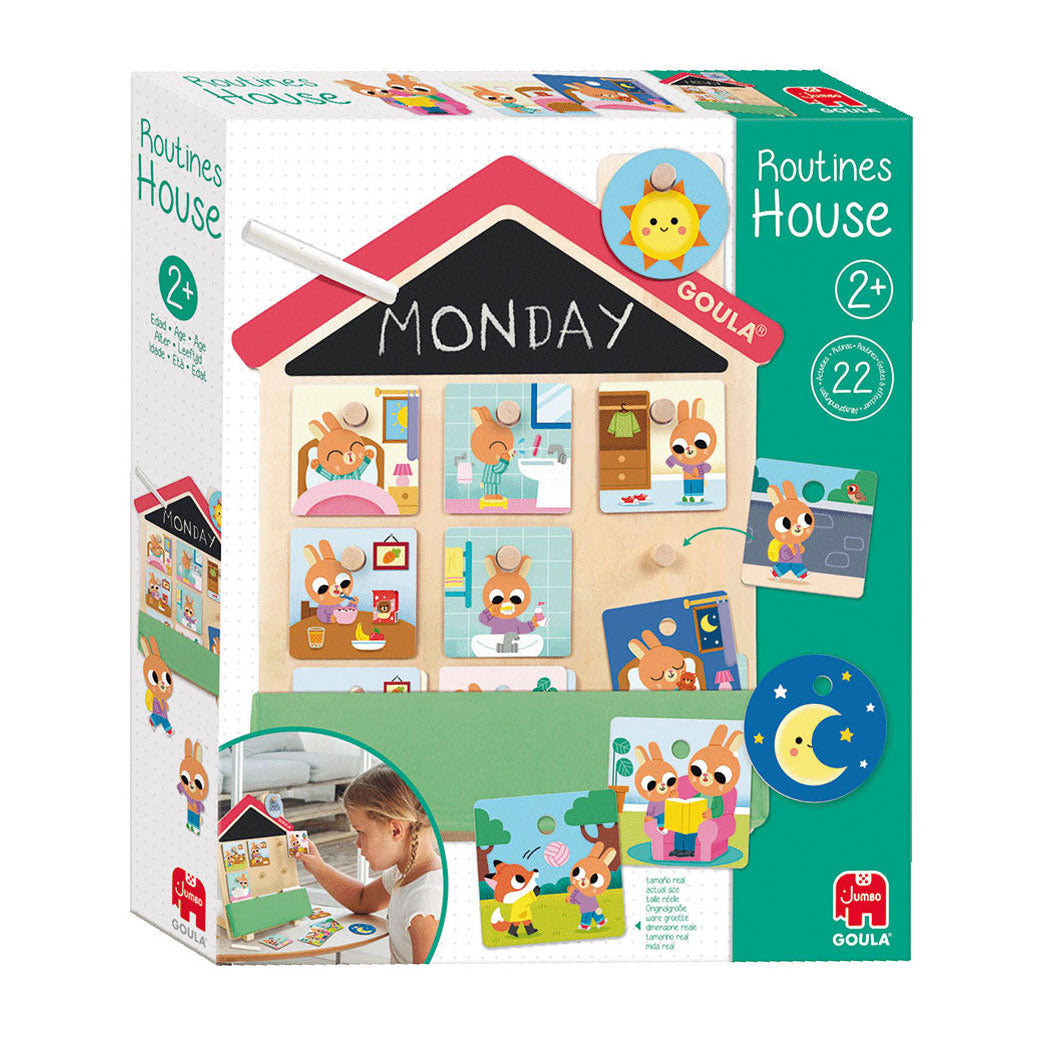 Jumbo Routines House Educational Holzspiel