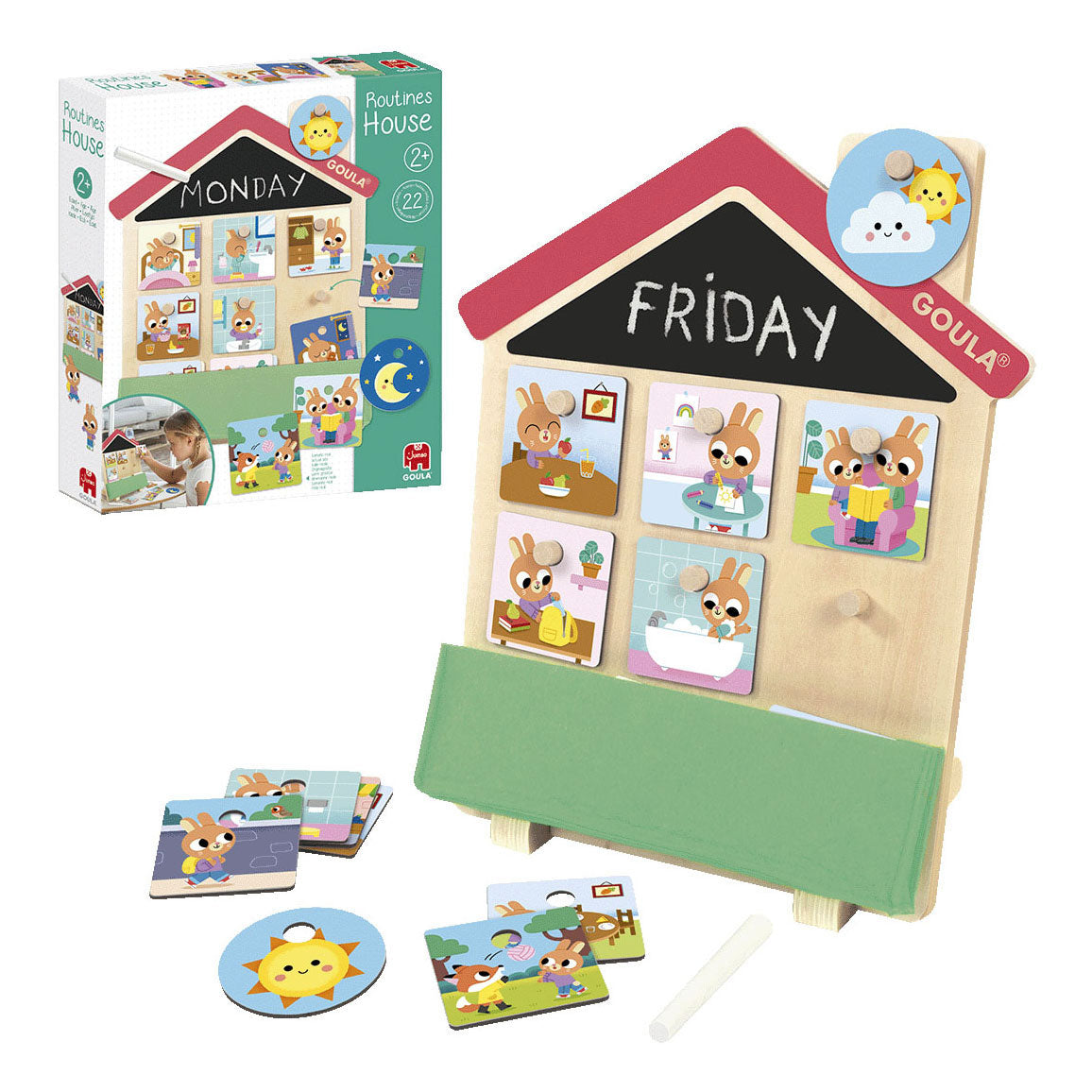 Jumbo Routines House Educational Holzspiel