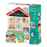 Jumbo Rutines House Educational Wood Game