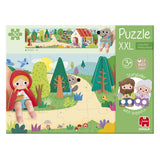 Diset Jumbo Goula Puzzle XXL Rotkäppchen, 30 Teile.