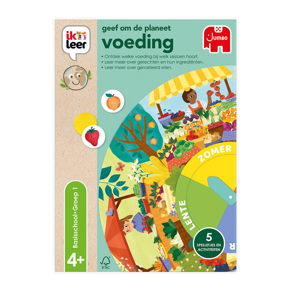 ik leer geef om de planeet voeding educatief spel