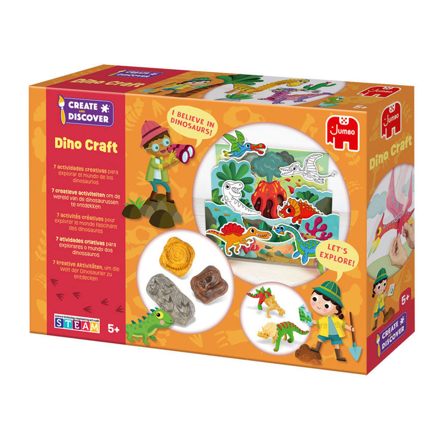 Jumbo crea el set de artesanía de Dino Discover Dino