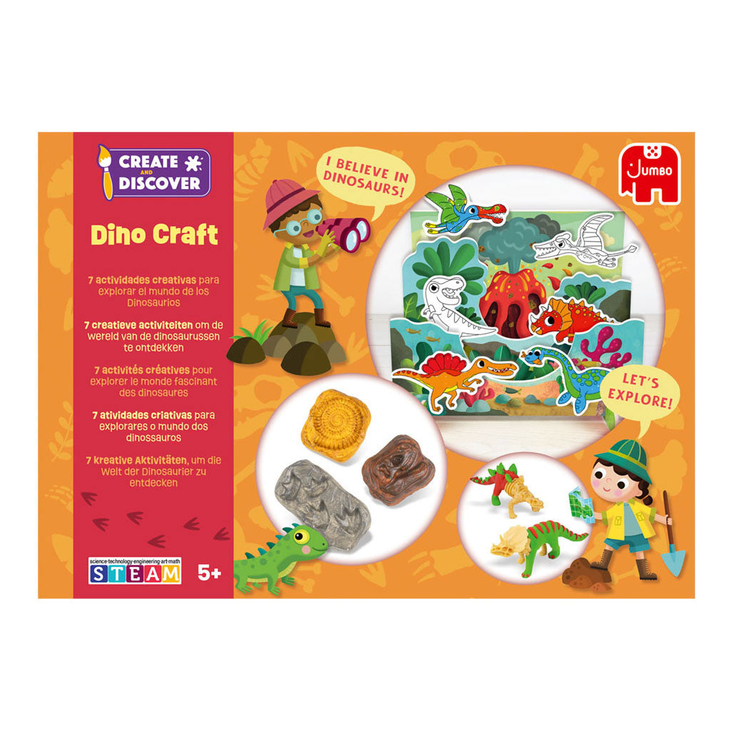 Jumbo erstellt den Dino Craft Craft Set