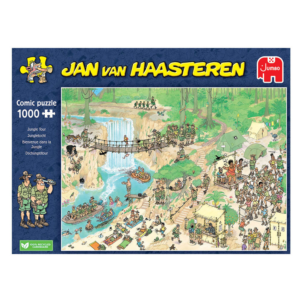 Jumbo jan van haasteren legpuzzel - nk puzzling championships, 1000st.