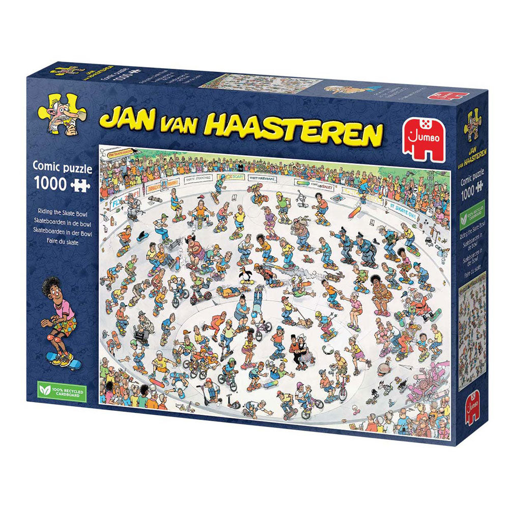 Jan Van Haasteren Pluzzzz - deskorolka w misce, 1000st.