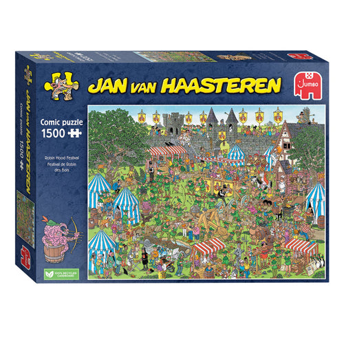 Jumbo Jan Haasteren Pluzzle - Robin Hood Festival, 1500º.