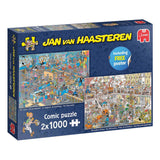 Jan van haasteren legpuzzel hoe je niet moet klussen, 2x1000st.