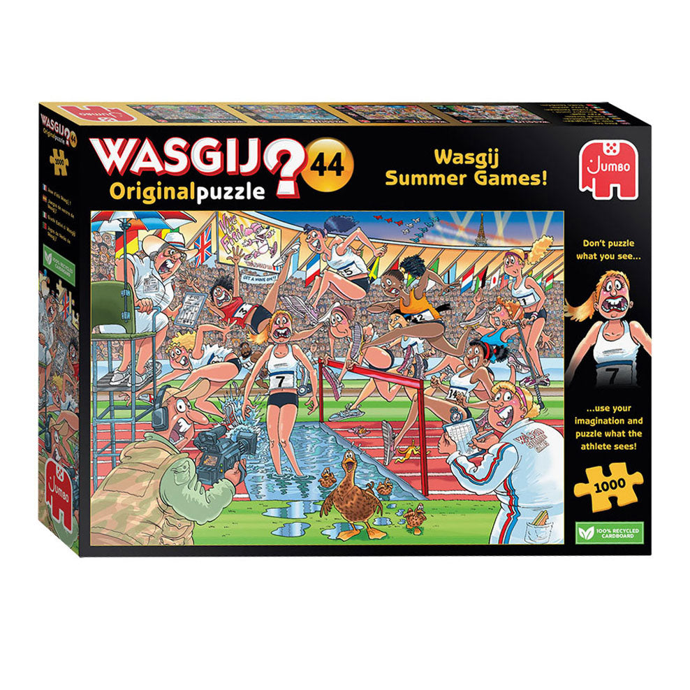 Jumbo Wasgij Original 44 puzzle Jigsaw - Giochi estivi!, 1000st.