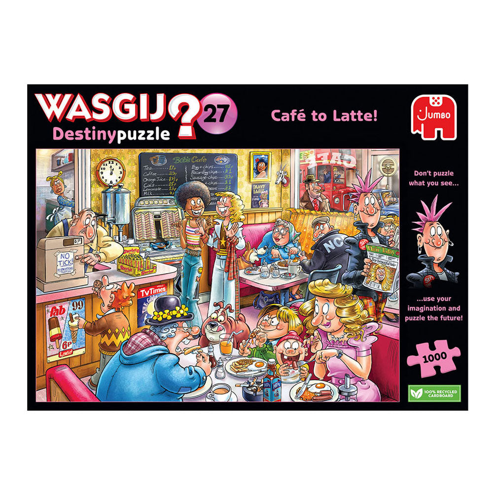 Jumbo Washij Destiny 27 Jigsaw Puzzle de Koffieshop!, 1000.