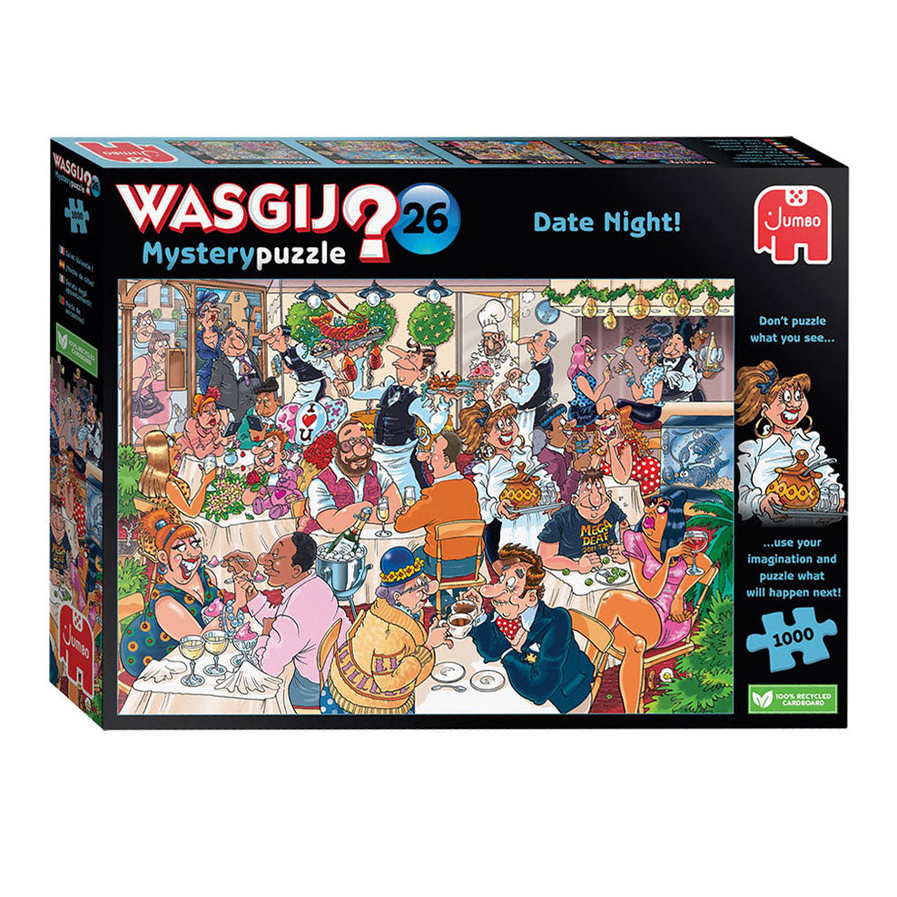 Jumbo wasgij mystery 26 legpuzzel - date night!, 1000st.