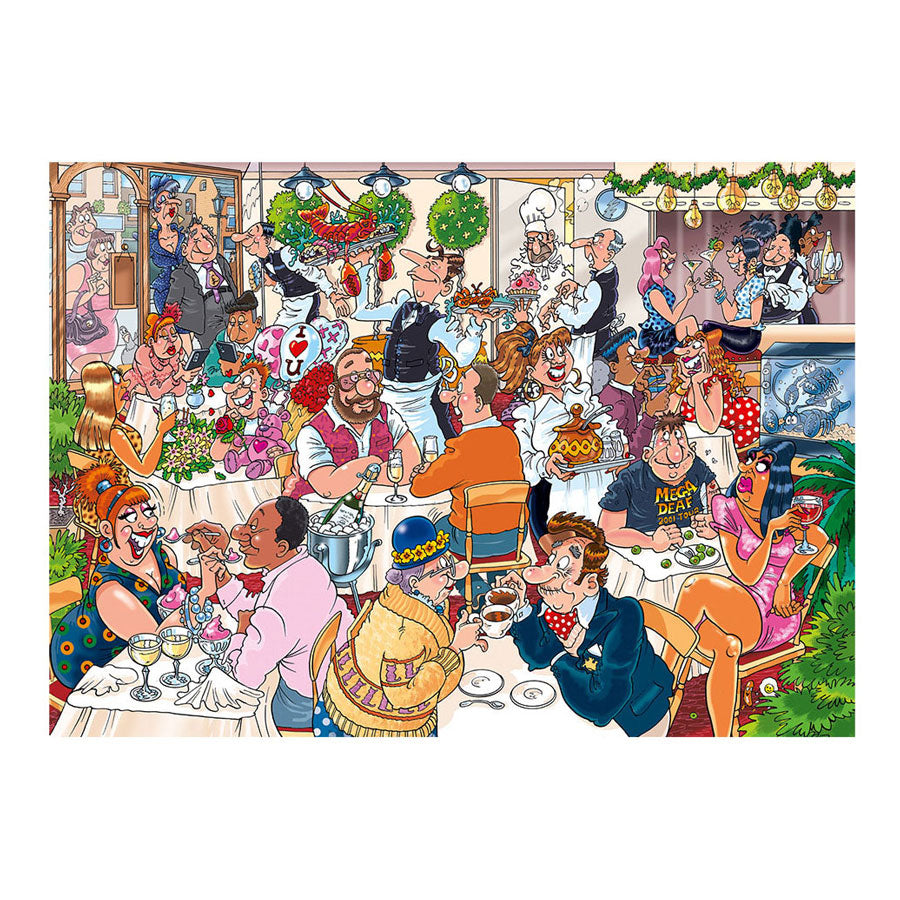 Jumbo wasgij mystery 26 legpuzzel - date night!, 1000st.