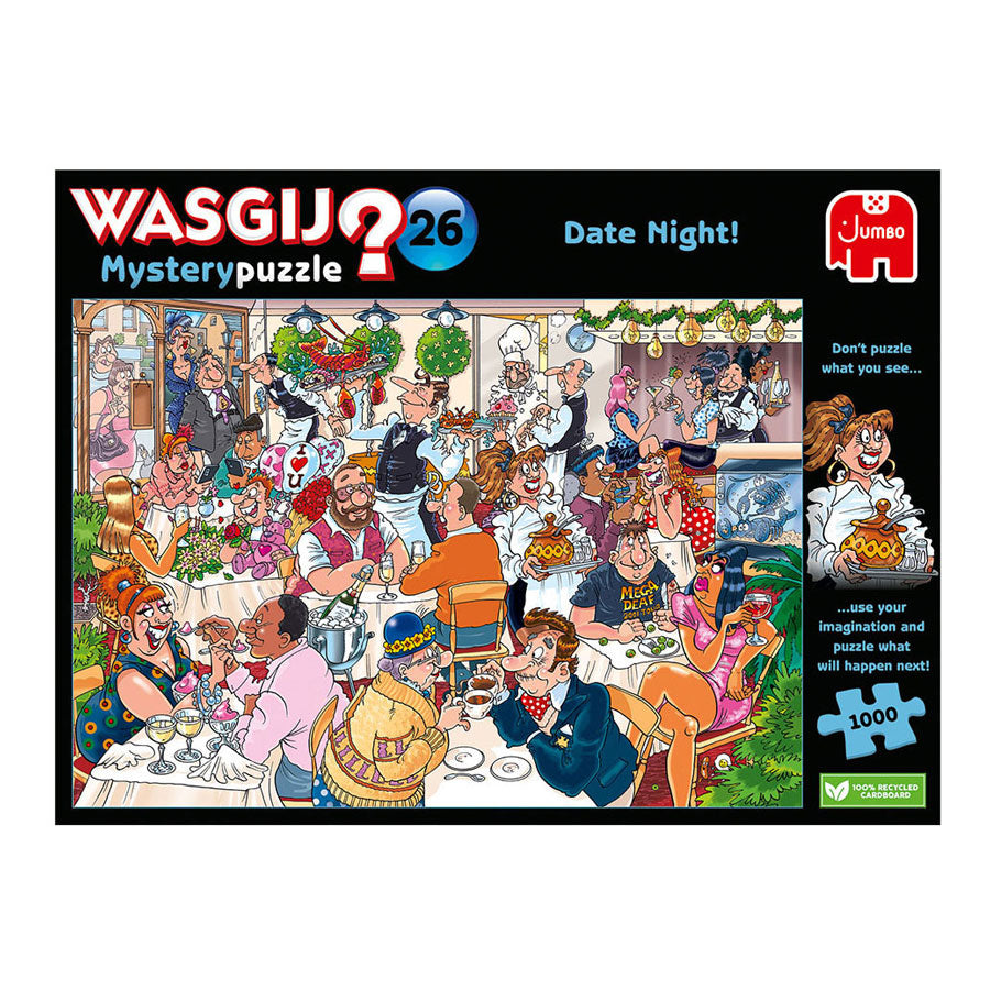 Jumbo var Mystery 26 Jigsaw Puzzle - Date Night!, 1000st.