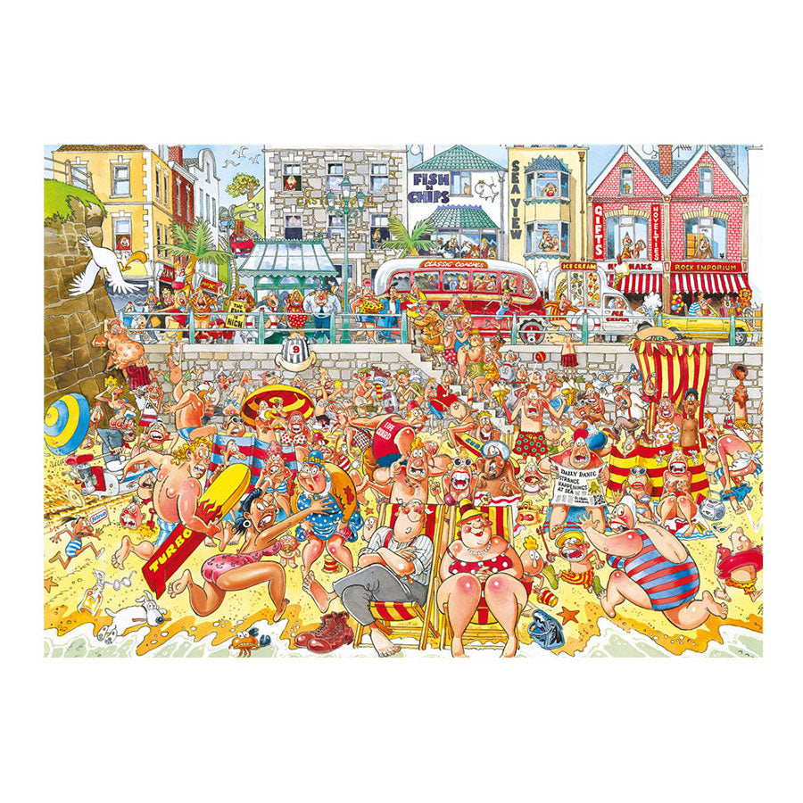 Jumbo Washij Retro Oryginalna puzzle 8 Jigsaw - Flood!, 1000st.