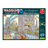 Jumbo Washij Retro Mystery 8 Jigsaw Puzzle- The Last Hurdle!, 1000st.