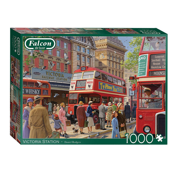 Jumbo Falcon Legpuzzzel - stanice Victoria, 1000st.