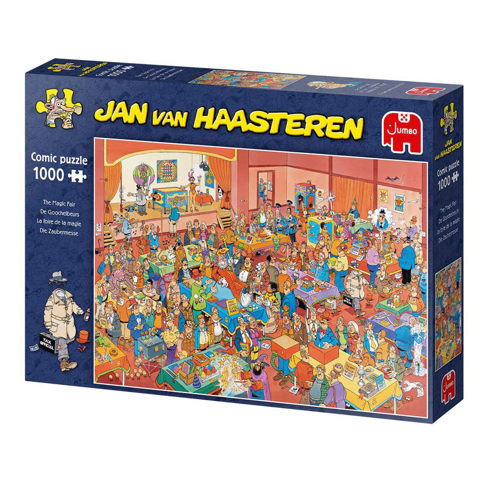 Jumbo Jan van Haasteren Puzzle - Die Zaubermesse, 1000 Teile.