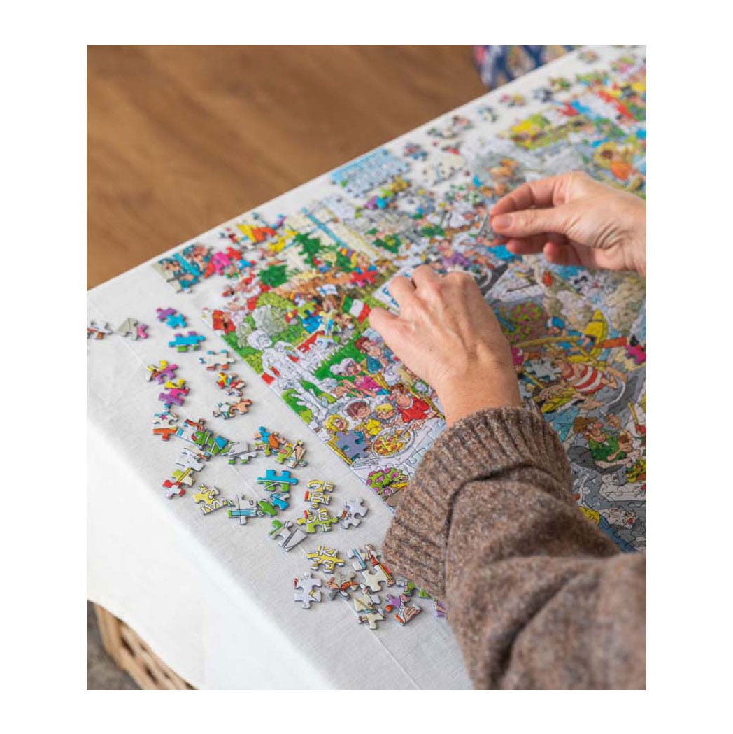 Jumbo Jan van Haasteren Puzzle - Die Zaubermesse, 1000 Teile.