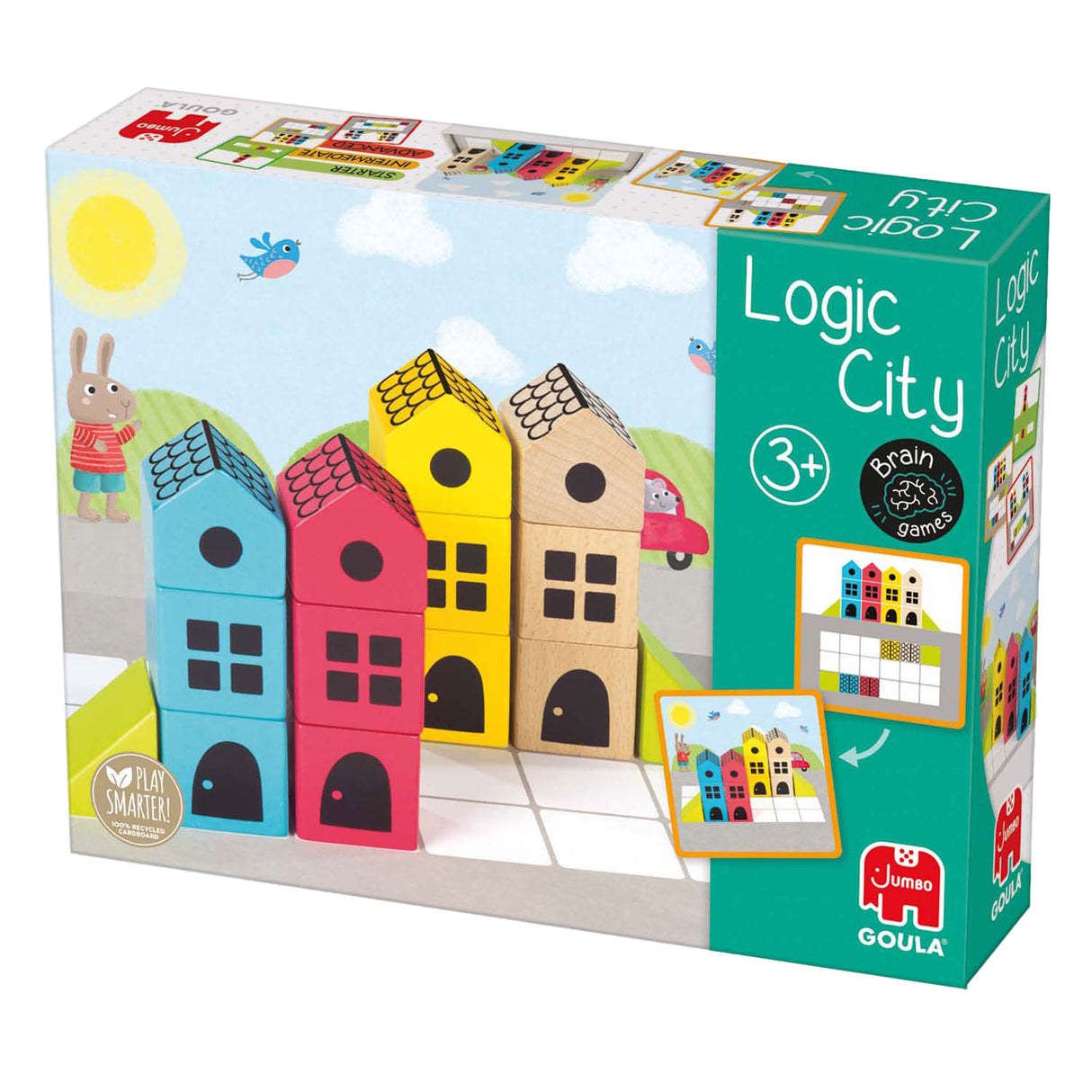 Jumbo Goula – logisches Stadt-Lernspiel für Vorschulkinder