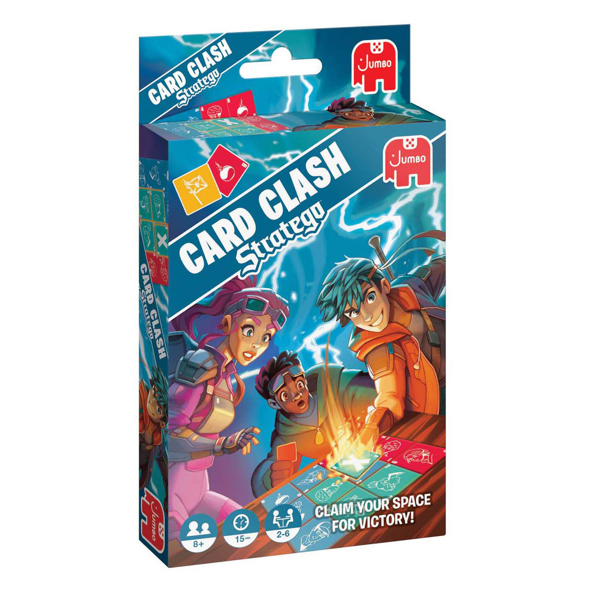 Jumbo Stratego Card Clash-Kartenspiel