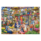 Wasgij Mystery 28 – Katz- und Mausspiel! - 1000 Teile Puzzle - Puzzle