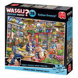 Wasgij Mystery 28 – Katz- und Mausspiel! - 1000 Teile Puzzle - Puzzle