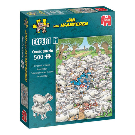 Jumbo Jan van Haasteren Puzzle Experte 7 – gelähmt, 500 Teile.